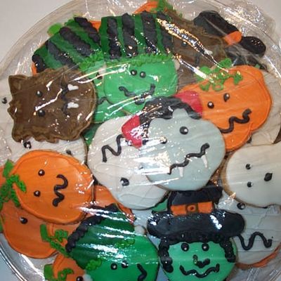 Halloween Cookie Platter