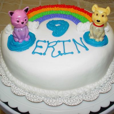 Rainbow Birthday Cake