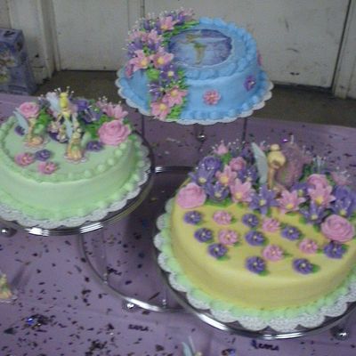 Tinkerbell Birthday Cake