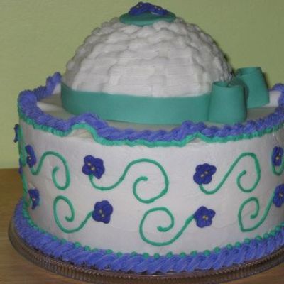 Bonnet Cake For Garden Party Fundraiser