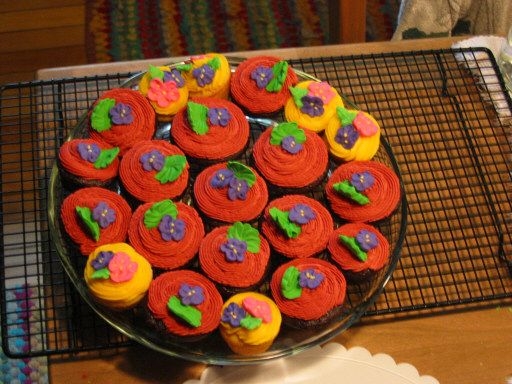 Mini Cupcakes For Preschool Picnic