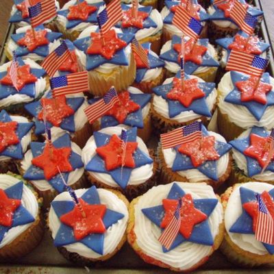 Star Spangled Cupcakes