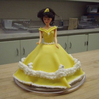 Belle Doll Cake