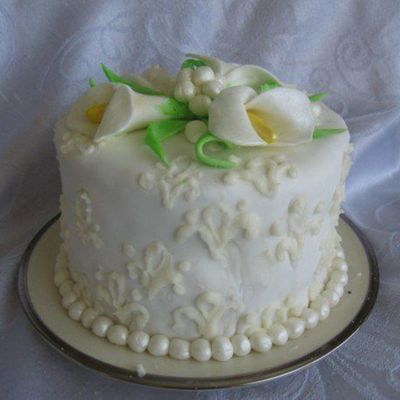 Calla Lily Cake Ii
