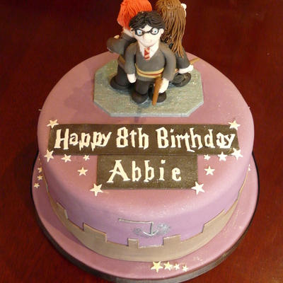 Abbie's Harry Potter Birthday Cake