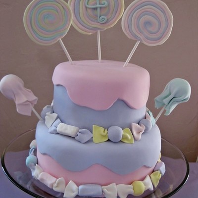 Candy Theme Cake