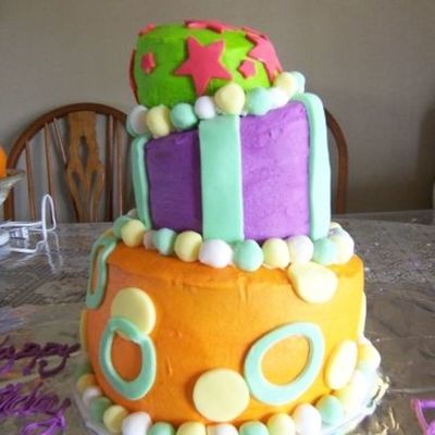 Topsy Turvy Cake