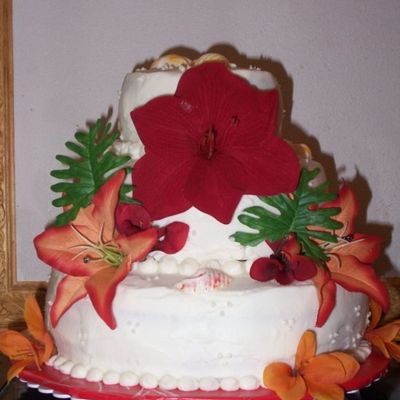 Hawaiian Birthday Cake