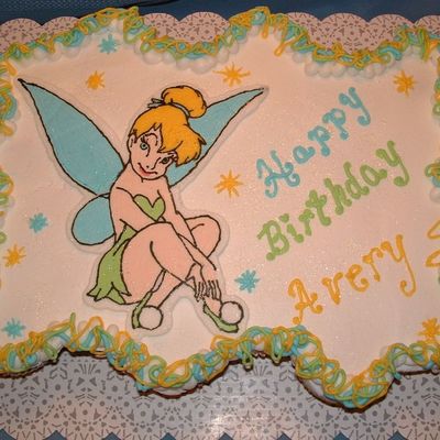 Tinkerbell Cupcake Cake