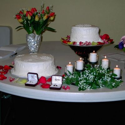 Simple Wedding Cake