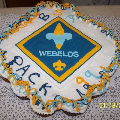 Karl's Newest Scout Cake