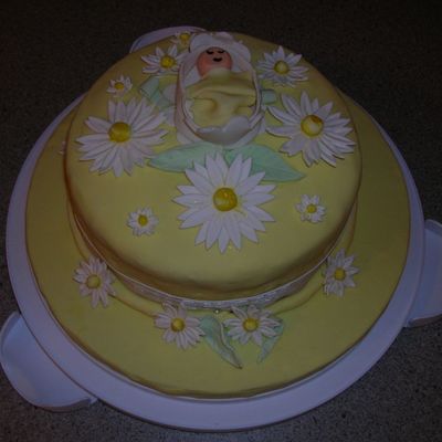 Gumpast/fondant Class- Bassinet Cake