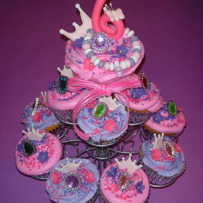 Fancy Nancy Cupcakes