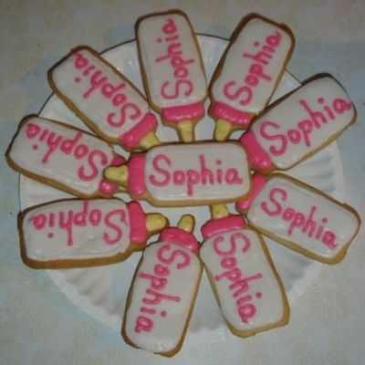 Baby Bottle Cookies