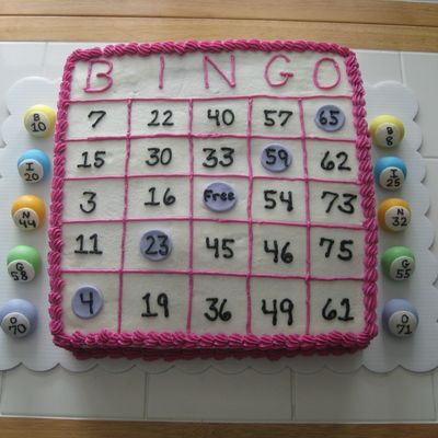 Bingo Cake