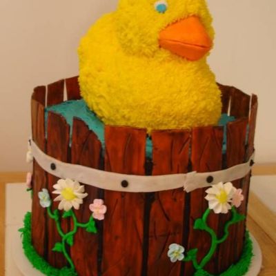 Ducky In A Barrel Baby Shower