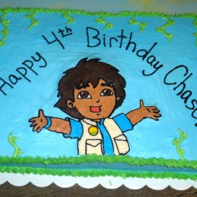Diego Birthday Cake