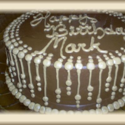 5 Min Cake-Ice, Line, Dot, Done!