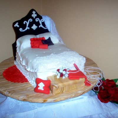 French Shabby Chic Bed