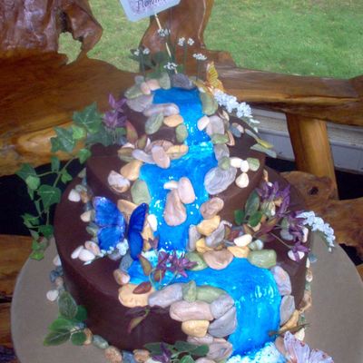 Waterfall Cake