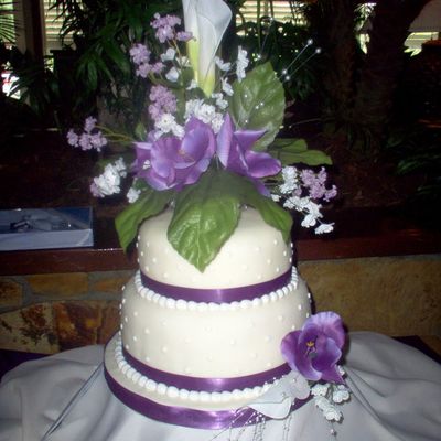 Wedding In Purples
