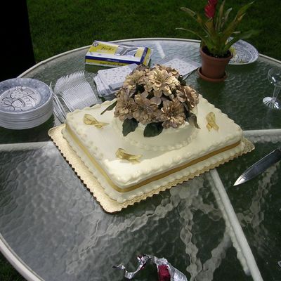 50Th Anniversary Cake