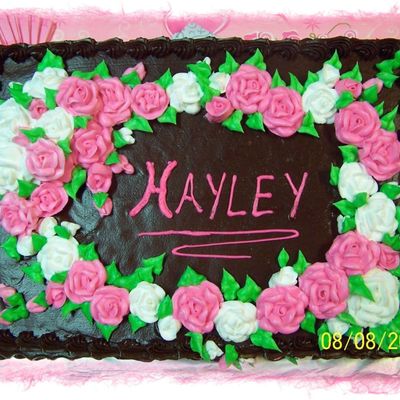 Floral Birthday Cake