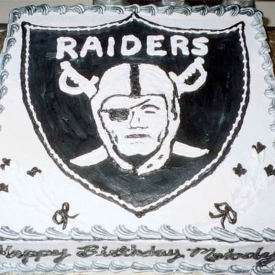 Raiders Cake