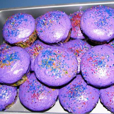 Purple Gems Cupcakes