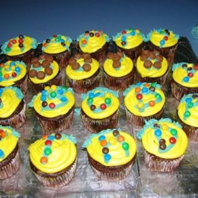 80Th Birthday Cupcakes