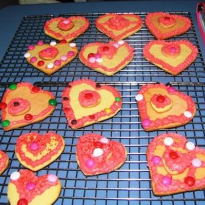 Valentine's Day Love Sugar Cookies