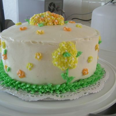 Home Made Carrot Cake With Cream Cheese. I Have A Secret.....