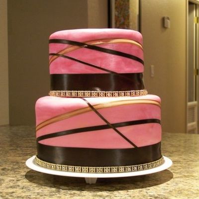 Pink & Brown