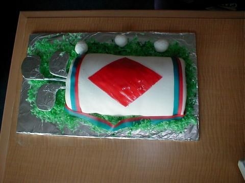 Golf Bag Cake
