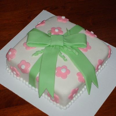 Wilton 3 Fondant Cake