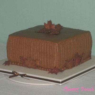 Fall Groom's Cake
