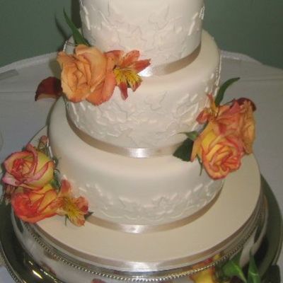 Fall Wedding Cake