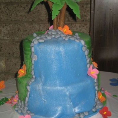 Waterfall Cake