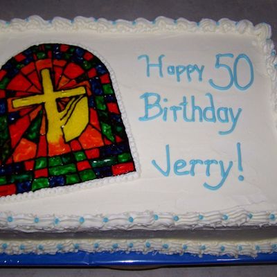 Stained Glass Birthday