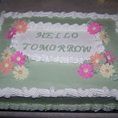 Avon New Year Cake