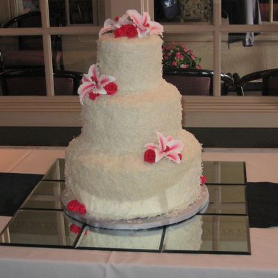 Coconut Covered Cake