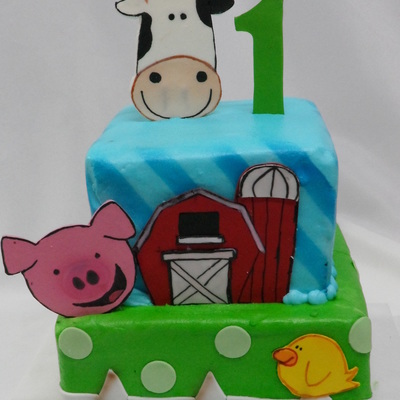 Farm 1St Birthday