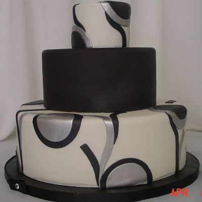 Modern Black And Silver