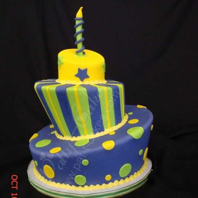Unisex Birthday Cake