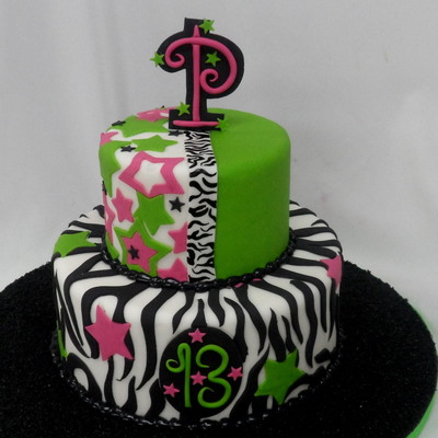 Zebra And Stars