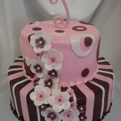 Pink And Brown Birthday