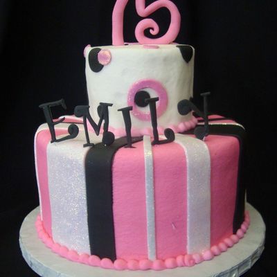 Pink And Black Birthday