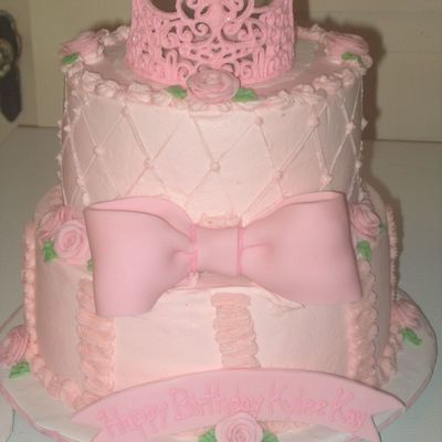 Princess 1St Birthday Cake