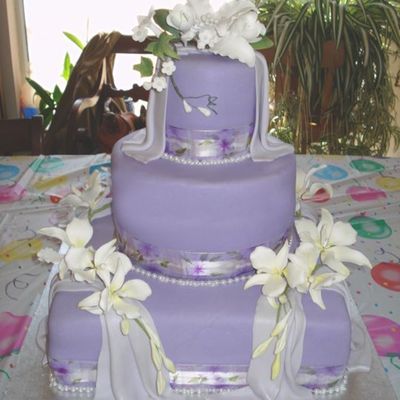 My Grandmother's Lavender Birthday Cake