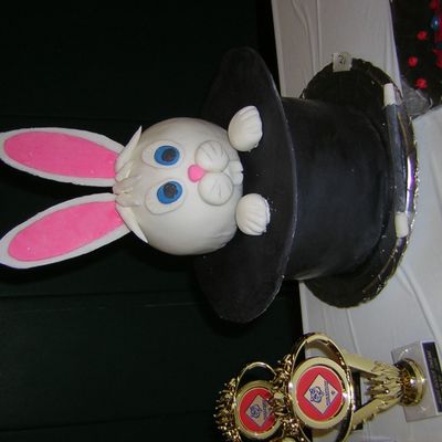Pull A Rabbit Out Of A Hat Cake!